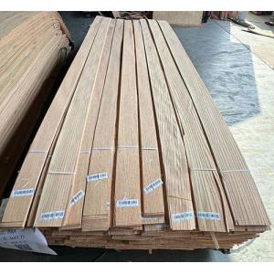 Quarter Sawn Red Oak Veneer Panel 0.45mm Wood Veneer AA Grade