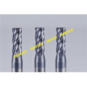 CNC Milling Machine Cutting Tools , R0.2 Corner Rounding End Mill Set