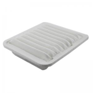 Fabric Automobile Air Filter 10000km Life White Color