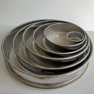 China SS304 Interchangeable Laboratory Test Sieves ASTM Particle Filter Standard wholesale
