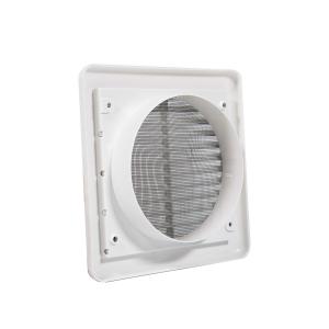 China Plastic Blade Ceiling Vents Outlets Aluminum Round Air Diffuser 3 Years Mechanical Life supplier