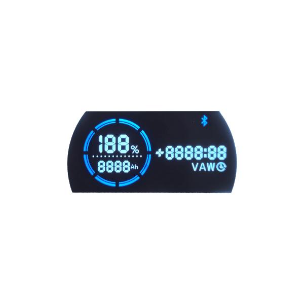 Custom VA LCD Display | 4 Segment LCD Black and White Module for Power Supply
