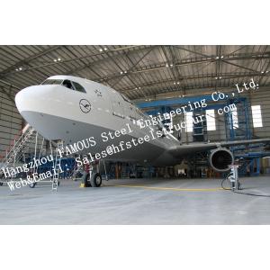 Hot Galvanized Steel Shed Aircraft Hangar Buildings For Airplanes / Air Terminals