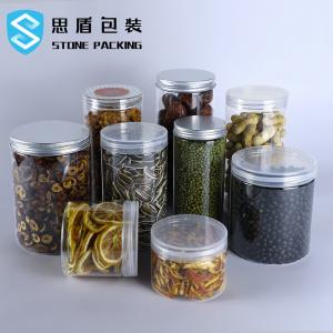 SIDUN Transparent Plastic Jars With Lids For Food Acid Etch