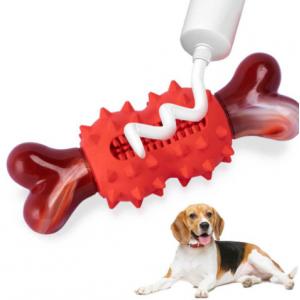 Natural Rubber Bones Safe Chew Toys For Dogs 25x18CM