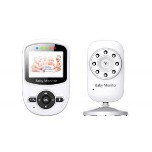 China 2.4 GHZ Wireless Baby Monitor 2.4 Inch Color LCD Display With Night Vision supplier