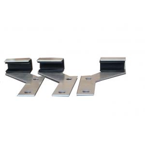 China Right / Left Solar Roof Hook Solar Roof Mounting Systems with ECO Friendly 3M Tape / EPDM Foam Rubber wholesale