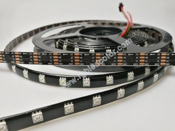 WS2812B WS2813B digital led strip with the capacitance and resistance packaged inside 5050 led