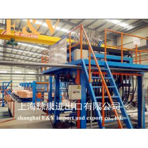 Air Clamping 20mm Copper Rod Continue Casting Machine Complete Line With Touch Screen