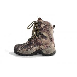 China 8 Inch Autumn Waterproof Hunting Boots , Anti Slip Insulated Snake Proof Hunting Boots supplier