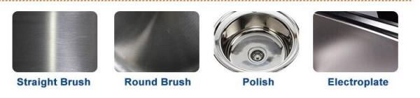 Pressed kitchen sinks with single bowl undermount kitchen sink with SUS304 and