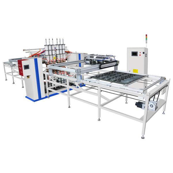 Hwashi Automatic Multi Point Refrigerating Condenser Wire Mesh Spot Welding Machine Low Carbon Steel Wire Mesh Welding