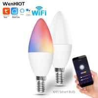 China 10W Remote Control Smart Wifi LED Bulb Aluminum PC Lamp Bulb on sale