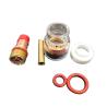 China Better Gas Coverage Upper WP-17/18/26 Champagne Nozzle Kit with Adapter 2.4mm TIG Welding Consumables wholesale