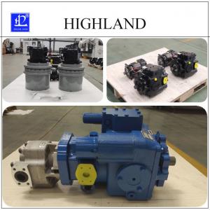 China Combine Harvester Hydraulic Piston Pump Manual Loading Mode supplier