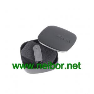 Top quality matt blakc color USB flash disk tin packaging box with foam