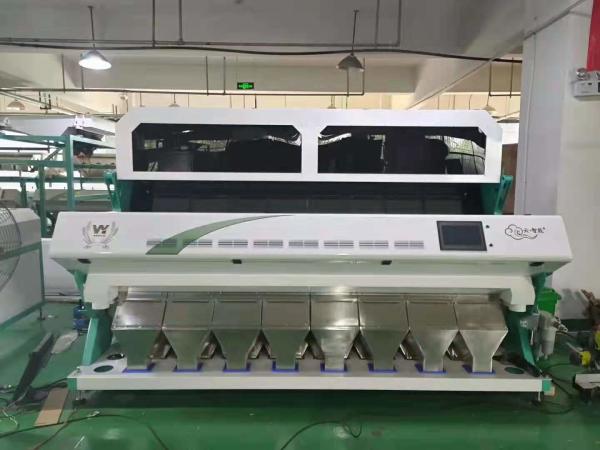 Eight Chutes Most Advanced Led Light Ccd Rice Color Sorter Machine