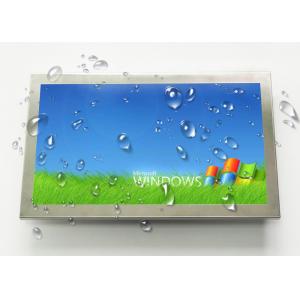 China Fanless Industrial Touch Panel PC 21.5'' Widescreen 1920*1080 Full IP65 Waterproof supplier