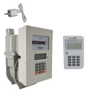 IP67 Natural Gas Flow Meter , G2.5 Gas Prepayment Meter