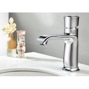 Electroplate ODM White Silver Wash Basin Faucet