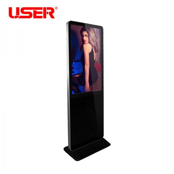 Horizontal Vertical Floor Standing LCD Advertising Player Usb Digital Signage