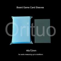 China Easy Shuffling Card Board Game Sleeves PVC Free 46x72mm Size on sale