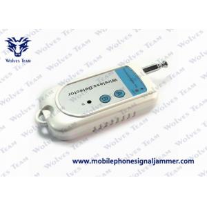 China White Color Wireless Camera Rf Detector , Hidden Camera Detector CE Approved supplier