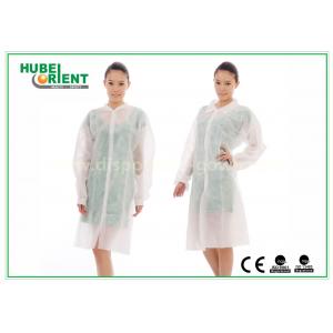 China Dental Medical Tyvek Disposable Lab Coats/Free Size Lab Coat Breathable For Body supplier