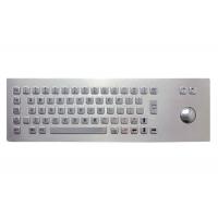 China IP65 Industrial Wireless Multimedia Keyboard , Stainless Steel Trackball In Keyboard on sale