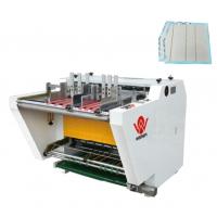China Automatic Grooving Machine / Belt Feeding Notching Machine For Paper Card on sale