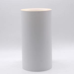 China 2 Mil Material de etiqueta antiestática blanco mate adhesivos permanentes de poliimida con vidriera wholesale