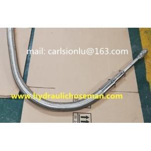 liquid nitrogen vaccum insulated hose / low temperature stainless steel flexible hose/ flexible metal hose