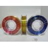 silk triple color filament,silk filament, pla filament,manufacturer