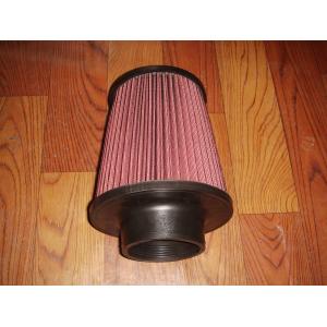 China Racing Auto Air Filters Upper And Lower With Rubber Cover / k And n Air Intake Filter supplier
