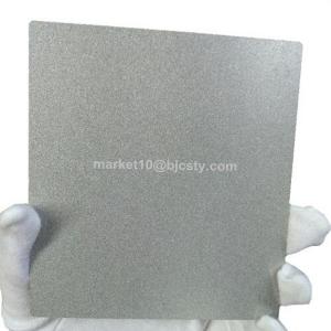 China Titanium Felt Platinum Coating Anode For Hydrogen Fuel Cell Gas Diffusion Layer supplier