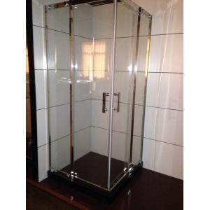 luxury stainless steel shower enclosure