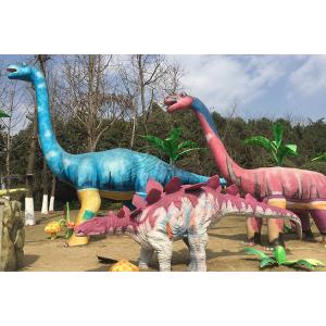 Natural Realistic Simulation Dinosaurs Custom Fiberglass Products For Amuseument Park