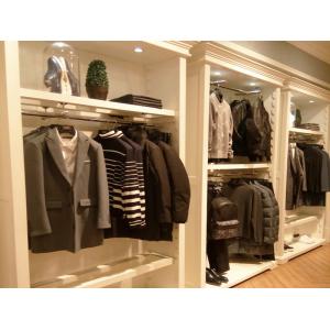 Environmental Men'S Garment Rack / Garment Showroom Display For Clothes Shop