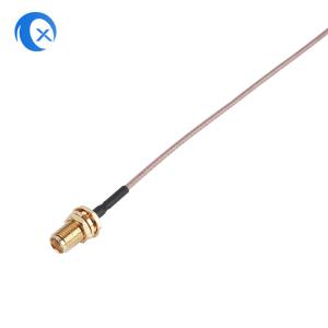Flexible RG316 Wifi Receiver Antenna Coaxial Jumper With RP SMA Female