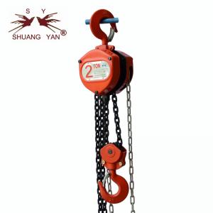 China HSZ-C Series  2 Ton * 1.5 Meter Mini Suspending Hand Chain Hoist supplier