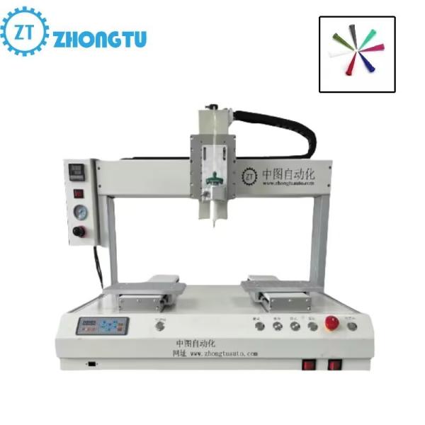 Customizable Desktop Automatic Dispensing Machine for Latex Glue on Textile 80*78*85cm