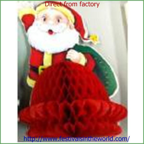 christmas  honeycomb decoration  craft