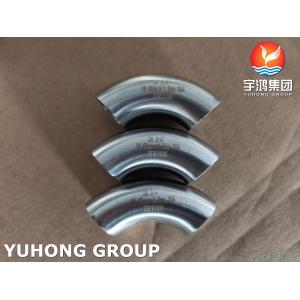 SS304, SS316L 3A SMS Sanitary Stainless Steel Fittings Elbows Reducers For Dairy Plant
