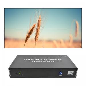 1X4 1X3 1X2 4K Video Wall Controller 30Hz 4 Channels HDMI TV Video Wall Processor 2x2