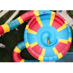 China Deslizamiento acuático del Super Bowl Deslizamiento acuático del parque acuático con fibra de vidrio duradera y carga 2Rider / deslizamiento wholesale