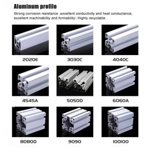 Alloy Aluminium Extruded Profiles High Precison Different Sizes Weight