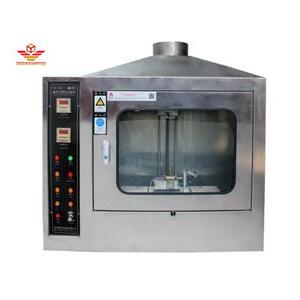 China 220V Fire Test Chamber , Ignitability Of Building Material Subjected To Direct Impingement Single - Flame Source Tester wholesale