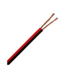 China Red Black PVC Jacket BC TC CCA TCCA Speaker Cable With Gold And Silver supplier