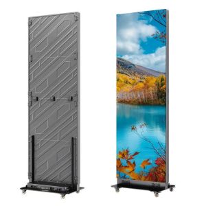 China Foldable LED Poster Display with P1.25 P1.5 P1.8 P2.5mm Pixel Pitch and GOB Process for Indoor Use wholesale