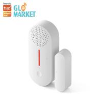 China Smart Sound / Light Wifi Door And Window Alarms ABS Wireless Door Window Security Alarm on sale